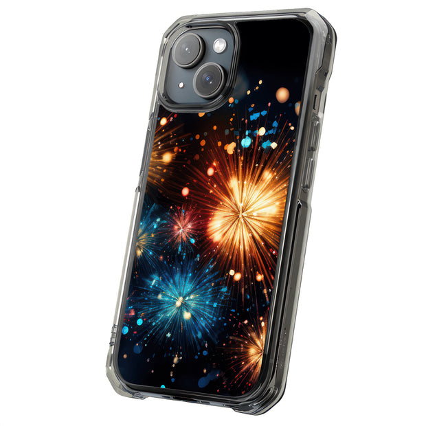Fireworks Spectacle Tough Cases For Apple iPhone (17, 16, 15, 14, 13, 12, 11, X, SE, 8, 7/ Air, Plus, Pro, Max, Mini, XR, XS), Print in USA