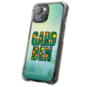 Garden Flower Tough Cases For Apple iPhone (17, 16, 15, 14, 13, 12, 11, X, SE, 8, 7/ Air, Plus, Pro, Max, Mini, XR, XS), Print in USA