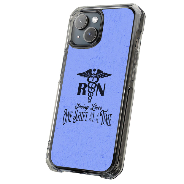 RN Shift at a Time Tough Cases For Apple iPhone (17, 16, 15, 14, 13, 12, 11, X, SE, 8, 7/ Air, Plus, Pro, Max, Mini, XR, XS), Print in USA