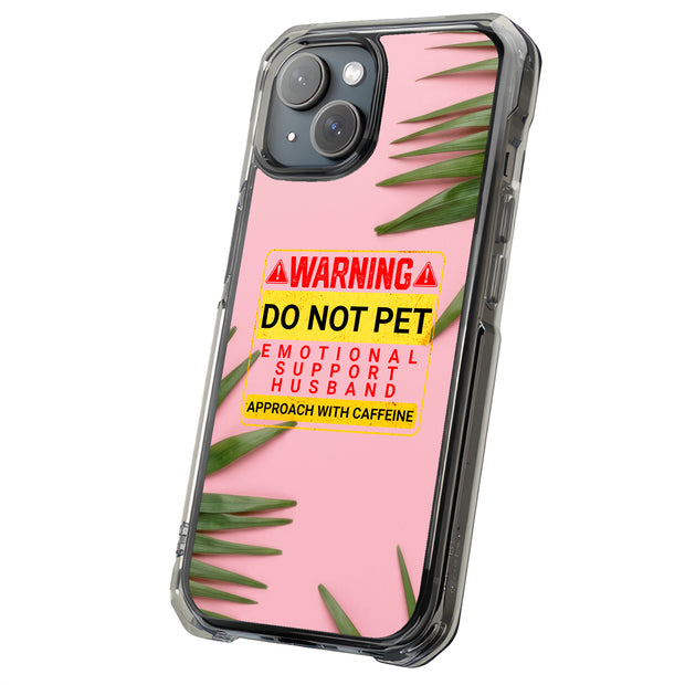 Emotional Support Tough Cases For Apple iPhone (17, 16, 15, 14, 13, 12, 11, X, SE, 8, 7/ Air, Plus, Pro, Max, Mini, XR, XS), Print in USA