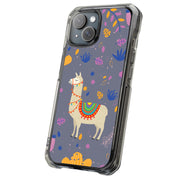 Cacti Llama Tough Cases For Apple iPhone (17, 16, 15, 14, 13, 12, 11, X, SE, 8, 7/ Air, Plus, Pro, Max, Mini, XR, XS), Print in USA
