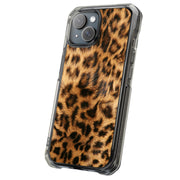 Leopard Skin Tough Cases For Apple iPhone (17, 16, 15, 14, 13, 12, 11, X, SE, 8, 7/ Air, Plus, Pro, Max, Mini, XR, XS), Print in USA
