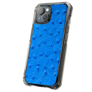 Blue Ostrich Tough Cases For Apple iPhone (17, 16, 15, 14, 13, 12, 11, X, SE, 8, 7/ Air, Plus, Pro, Max, Mini, XR, XS), Print in USA