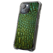 Satin Crocodile Tough Cases For Apple iPhone (17, 16, 15, 14, 13, 12, 11, X, SE, 8, 7/ Air, Plus, Pro, Max, Mini, XR, XS), Print in USA