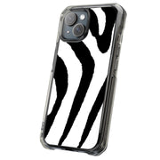 Zebra Stripe Tough Cases For Apple iPhone (17, 16, 15, 14, 13, 12, 11, X, SE, 8, 7/ Air, Plus, Pro, Max, Mini, XR, XS), Print in USA
