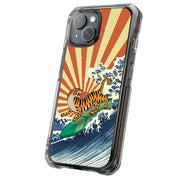 Japanese Tiger Tough Cases For Apple iPhone (17, 16, 15, 14, 13, 12, 11, X, SE, 8, 7/ Air, Plus, Pro, Max, Mini, XR, XS), Print in USA