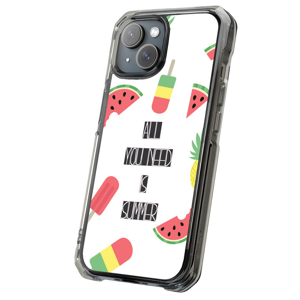 Only Summer Tough Cases For Apple iPhone (17, 16, 15, 14, 13, 12, 11, X, SE, 8, 7/ Air, Plus, Pro, Max, Mini, XR, XS), Print in USA