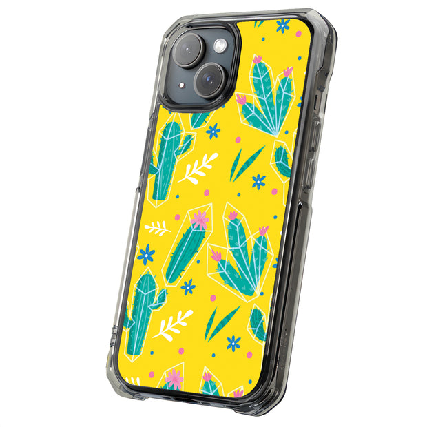 Cactus Forest Tough Cases For Apple iPhone (17, 16, 15, 14, 13, 12, 11, X, SE, 8, 7/ Air, Plus, Pro, Max, Mini, XR, XS), Print in USA
