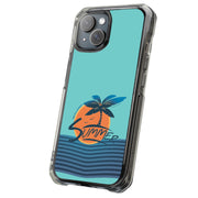Palm Tree 01 Tough Cases For Apple iPhone (17, 16, 15, 14, 13, 12, 11, X, SE, 8, 7/ Air, Plus, Pro, Max, Mini, XR, XS), Print in USA