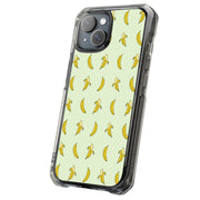 Cute Bananas Tough Cases For Apple iPhone (17, 16, 15, 14, 13, 12, 11, X, SE, 8, 7/ Air, Plus, Pro, Max, Mini, XR, XS), Print in USA