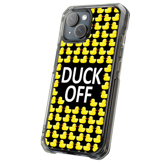 Duck OFF Tough Cases For Apple iPhone (17, 16, 15, 14, 13, 12, 11, X, SE, 8, 7/ Air, Plus, Pro, Max, Mini, XR, XS), Print in USA