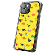 Dinasour 2 Tough Cases For Apple iPhone (17, 16, 15, 14, 13, 12, 11, X, SE, 8, 7/ Air, Plus, Pro, Max, Mini, XR, XS), Print in USA