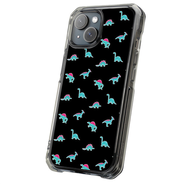 Dinosaurs Shape Tough Cases For Apple iPhone (17, 16, 15, 14, 13, 12, 11, X, SE, 8, 7/ Air, Plus, Pro, Max, Mini, XR, XS), Print in USA
