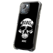 Rebel Skull Tough Cases For Apple iPhone (17, 16, 15, 14, 13, 12, 11, X, SE, 8, 7/ Air, Plus, Pro, Max, Mini, XR, XS), Print in USA