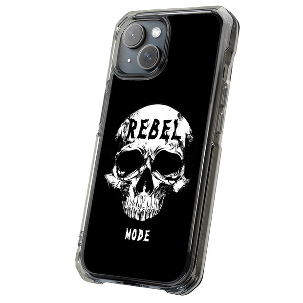 Rebel Skull Tough Cases For Apple iPhone (17, 16, 15, 14, 13, 12, 11, X, SE, 8, 7/ Air, Plus, Pro, Max, Mini, XR, XS), Print in USA