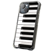 Piano Keys Tough Cases For Apple iPhone (17, 16, 15, 14, 13, 12, 11, X, SE, 8, 7/ Air, Plus, Pro, Max, Mini, XR, XS), Print in USA