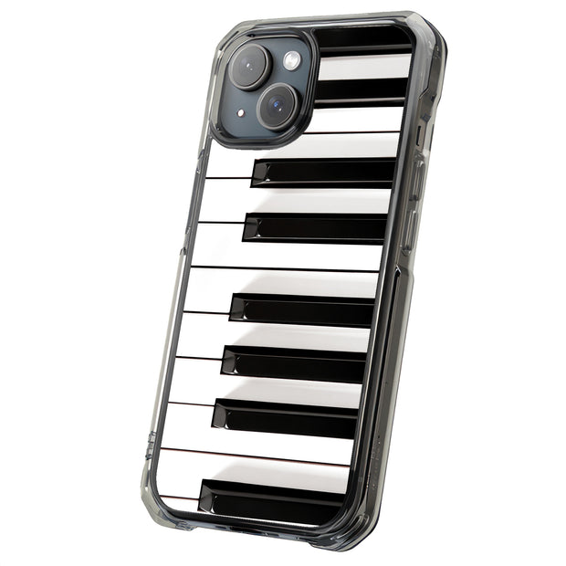 Piano Keys Tough Cases For Apple iPhone (17, 16, 15, 14, 13, 12, 11, X, SE, 8, 7/ Air, Plus, Pro, Max, Mini, XR, XS), Print in USA
