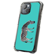 Zebra Photo Tough Cases For Apple iPhone (17, 16, 15, 14, 13, 12, 11, X, SE, 8, 7/ Air, Plus, Pro, Max, Mini, XR, XS), Print in USA