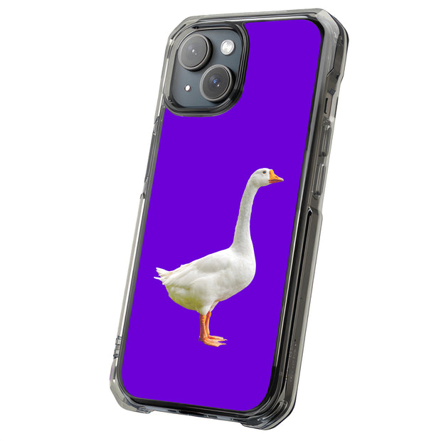 Goose Photo Tough Cases For Apple iPhone (17, 16, 15, 14, 13, 12, 11, X, SE, 8, 7/ Air, Plus, Pro, Max, Mini, XR, XS), Print in USA