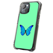 Butterfly Photo Tough Cases For Apple iPhone (17, 16, 15, 14, 13, 12, 11, X, SE, 8, 7/ Air, Plus, Pro, Max, Mini, XR, XS), Print in USA