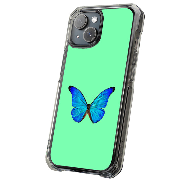 Butterfly Photo Tough Cases For Apple iPhone (17, 16, 15, 14, 13, 12, 11, X, SE, 8, 7/ Air, Plus, Pro, Max, Mini, XR, XS), Print in USA