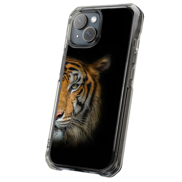 Tiger Photo Tough Cases For Apple iPhone (17, 16, 15, 14, 13, 12, 11, X, SE, 8, 7/ Air, Plus, Pro, Max, Mini, XR, XS), Print in USA