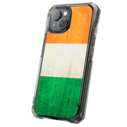 Ireland Flag  Tough Cases For Apple iPhone (17, 16, 15, 14, 13, 12, 11, X, SE, 8, 7/ Air, Plus, Pro, Max, Mini, XR, XS), Print in USA