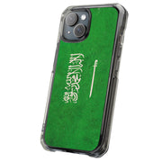 Saudi Arabia 1 Tough Cases For Apple iPhone (17, 16, 15, 14, 13, 12, 11, X, SE, 8, 7/ Air, Plus, Pro, Max, Mini, XR, XS), Print in USA