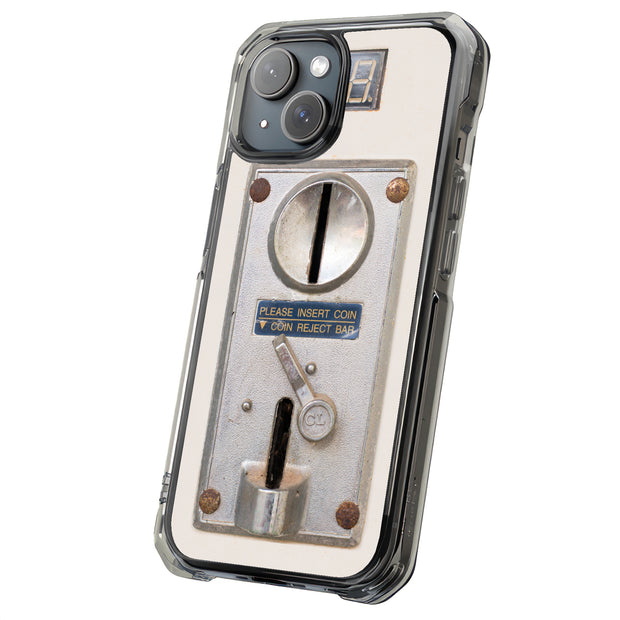 Coin Slot Tough Cases For Apple iPhone (17, 16, 15, 14, 13, 12, 11, X, SE, 8, 7/ Air, Plus, Pro, Max, Mini, XR, XS), Print in USA
