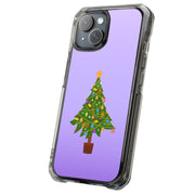 Xmas Tree Tough Cases For Apple iPhone (17, 16, 15, 14, 13, 12, 11, X, SE, 8, 7/ Air, Plus, Pro, Max, Mini, XR, XS), Print in USA