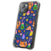 Cute Xmas Tough Cases For Apple iPhone (17, 16, 15, 14, 13, 12, 11, X, SE, 8, 7/ Air, Plus, Pro, Max, Mini, XR, XS), Print in USA