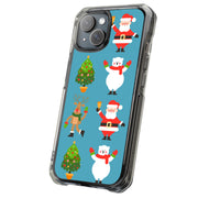 Cute Christmas Tough Cases For Apple iPhone (17, 16, 15, 14, 13, 12, 11, X, SE, 8, 7/ Air, Plus, Pro, Max, Mini, XR, XS), Print in USA