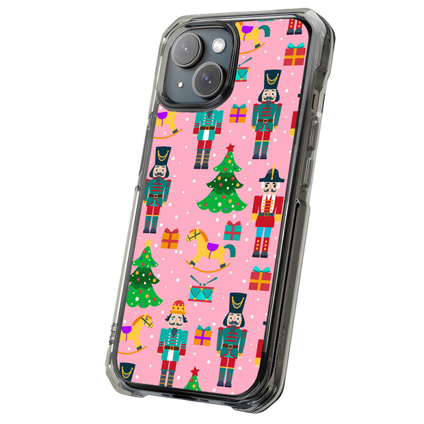 Nutcracker Tough Cases For Apple iPhone (17, 16, 15, 14, 13, 12, 11, X, SE, 8, 7/ Air, Plus, Pro, Max, Mini, XR, XS), Print in USA