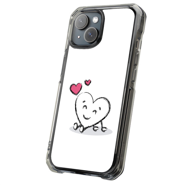 Heart 2 Tough Cases For Apple iPhone (17, 16, 15, 14, 13, 12, 11, X, SE, 8, 7/ Air, Plus, Pro, Max, Mini, XR, XS), Print in USA