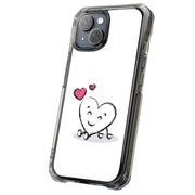 Heart 2 Tough Cases For Apple iPhone (17, 16, 15, 14, 13, 12, 11, X, SE, 8, 7/ Air, Plus, Pro, Max, Mini, XR, XS), Print in USA