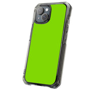 Yellow Green Tough Cases For Apple iPhone (17, 16, 15, 14, 13, 12, 11, X, SE, 8, 7/ Air, Plus, Pro, Max, Mini, XR, XS), Print in USA