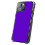 Blue Violet Tough Cases For Apple iPhone (17, 16, 15, 14, 13, 12, 11, X, SE, 8, 7/ Air, Plus, Pro, Max, Mini, XR, XS), Print in USA