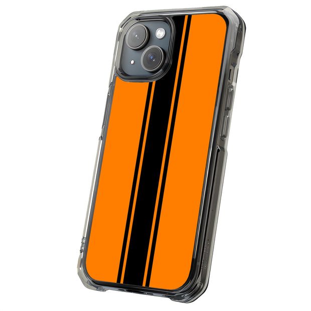 Racing Stripe 3 Tough Cases For Apple iPhone (17, 16, 15, 14, 13, 12, 11, X, SE, 8, 7/ Air, Plus, Pro, Max, Mini, XR, XS), Print in USA