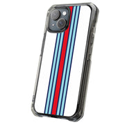 Race Stripe 10 Tough Cases For Apple iPhone (17, 16, 15, 14, 13, 12, 11, X, SE, 8, 7/ Air, Plus, Pro, Max, Mini, XR, XS), Print in USA