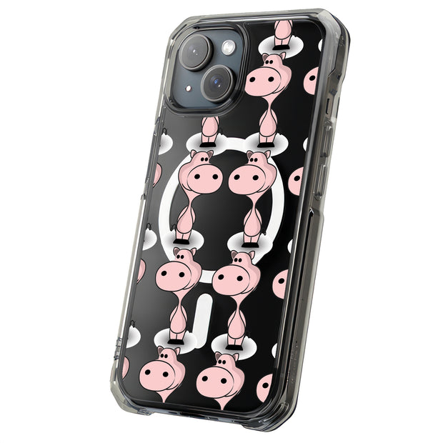 Pig Zodiac Tough Cases For Apple iPhone (17, 16, 15, 14, 13, 12, 11, X, SE, 8, 7/ Air, Plus, Pro, Max, Mini, XR, XS), Print in USA