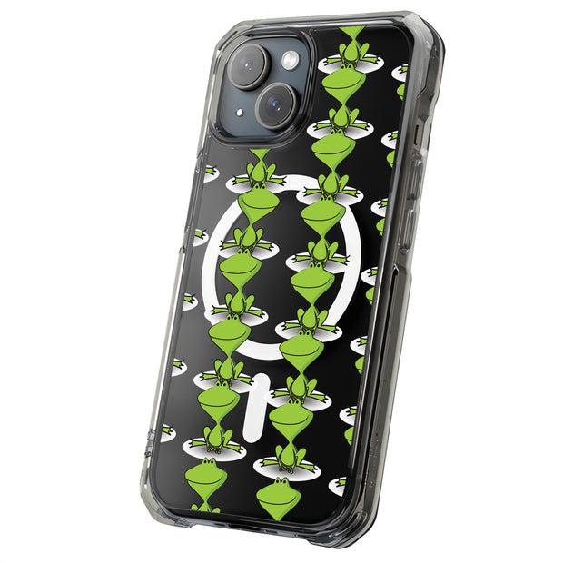 Frog One Tough Cases For Apple iPhone (17, 16, 15, 14, 13, 12, 11, X, SE, 8, 7/ Air, Plus, Pro, Max, Mini, XR, XS), Print in USA
