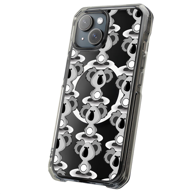 Koala One Tough Cases For Apple iPhone (17, 16, 15, 14, 13, 12, 11, X, SE, 8, 7/ Air, Plus, Pro, Max, Mini, XR, XS), Print in USA