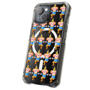 Circus Monkey Tough Cases For Apple iPhone (17, 16, 15, 14, 13, 12, 11, X, SE, 8, 7/ Air, Plus, Pro, Max, Mini, XR, XS), Print in USA