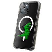 Dinosaur Cute 2 Tough Cases For Apple iPhone (17, 16, 15, 14, 13, 12, 11, X, SE, 8, 7/ Air, Plus, Pro, Max, Mini, XR, XS), Print in USA