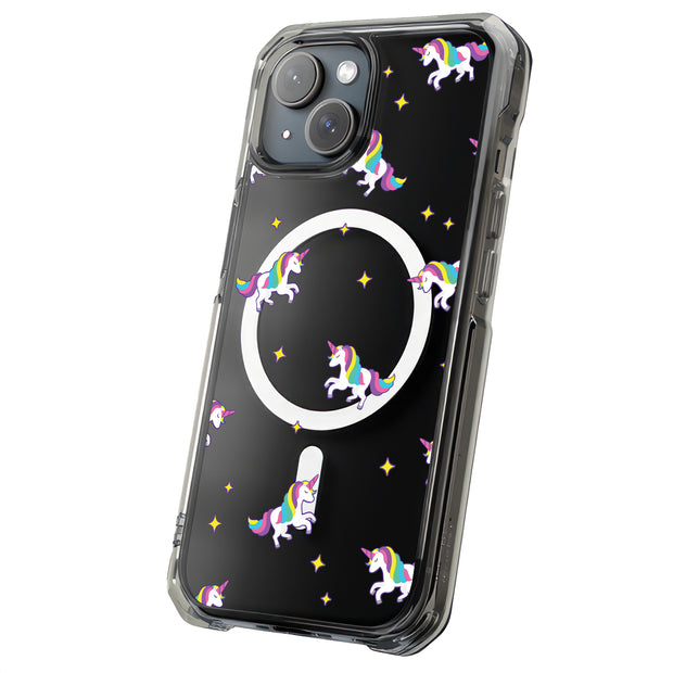 Unicorn Stars 2 Tough Cases For Apple iPhone (17, 16, 15, 14, 13, 12, 11, X, SE, 8, 7/ Air, Plus, Pro, Max, Mini, XR, XS), Print in USA