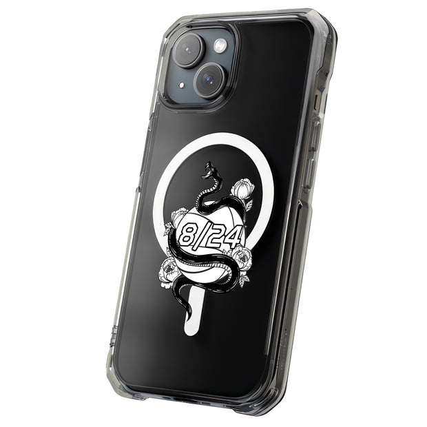 Kobe Mamba Clr Tough Cases For Apple iPhone (17, 16, 15, 14, 13, 12, 11, X, SE, 8, 7/ Air, Plus, Pro, Max, Mini, XR, XS), Print in USA