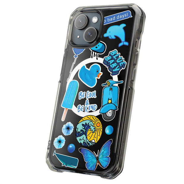 Butterfly Duck Tough Cases For Apple iPhone (17, 16, 15, 14, 13, 12, 11, X, SE, 8, 7/ Air, Plus, Pro, Max, Mini, XR, XS), Print in USA