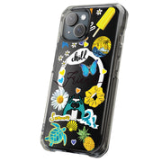 Chill Collage Tough Cases For Apple iPhone (17, 16, 15, 14, 13, 12, 11, X, SE, 8, 7/ Air, Plus, Pro, Max, Mini, XR, XS), Print in USA
