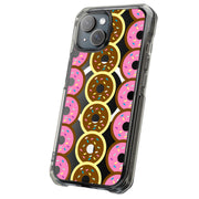 Donuts Tough Cases For Apple iPhone (17, 16, 15, 14, 13, 12, 11, X, SE, 8, 7/ Air, Plus, Pro, Max, Mini, XR, XS), Print in USA