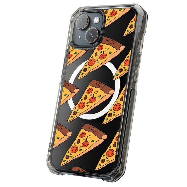 Pizza Tough Cases For Apple iPhone (17, 16, 15, 14, 13, 12, 11, X, SE, 8, 7/ Air, Plus, Pro, Max, Mini, XR, XS), Print in USA